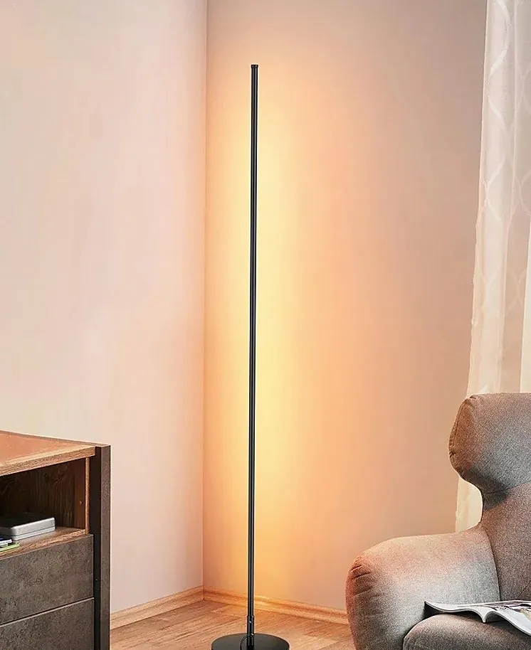 Multi-CCT Remote Control Corner Floor Lamp — 1